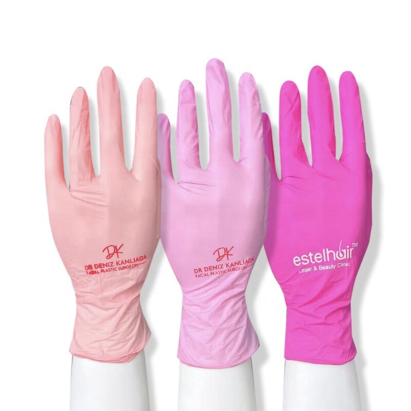 Nitrile Glove Manufacturer - Wholesale Promotional Logo Custom Latex-Free Barber