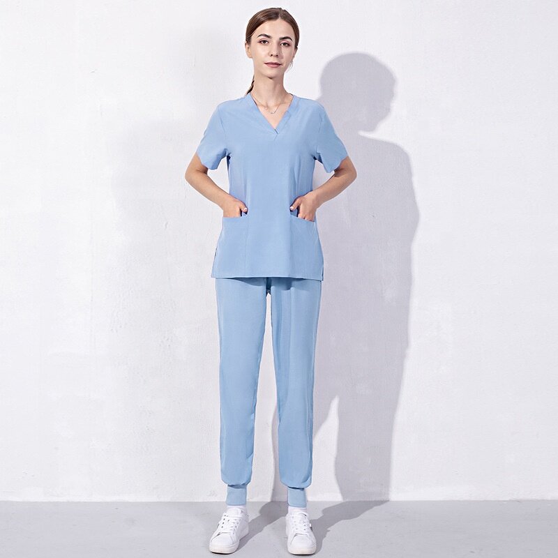 Scrubs Factory - Summer Oem logo Custom Suits for Women Beauty Doctor Dental