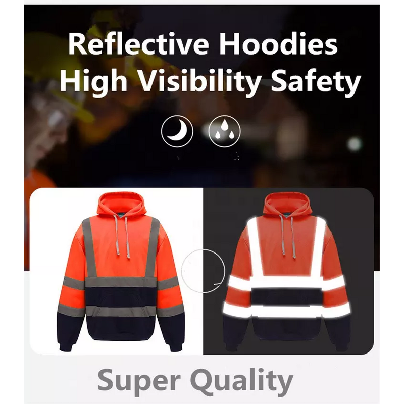 Safety Jacket Factory - High Quality Fluorescent Orange Reflective Outdoor Running