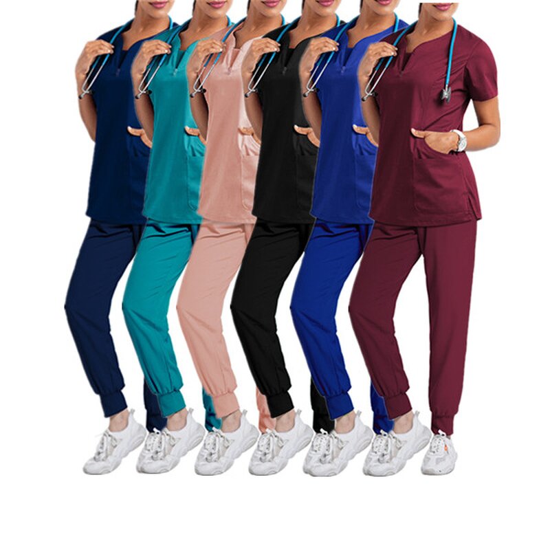 Scrubs Uniforms Manufacturer - Custom Logo Hospital Pharmacy Medical Doctor Nurse