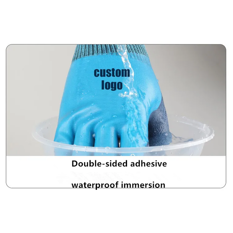 Safety Gloves Factory - Waterproofing Double Layer Thickened Working Protective Oil