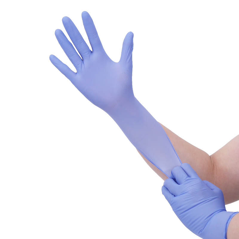 Nitrile Gloves Manufacturer - Purple Powder-free Beauty Salon Food Grade