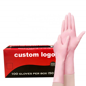 Nitrile Gloves Factory - 12inch pink Durable Household Kitchen Beauty Salon Spa