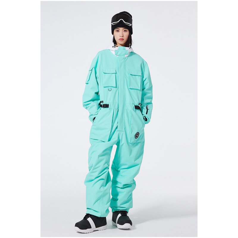 Ski Jumpsuit Manufacturer - High Quality Unisex Loose Winter Outdoor Windproof