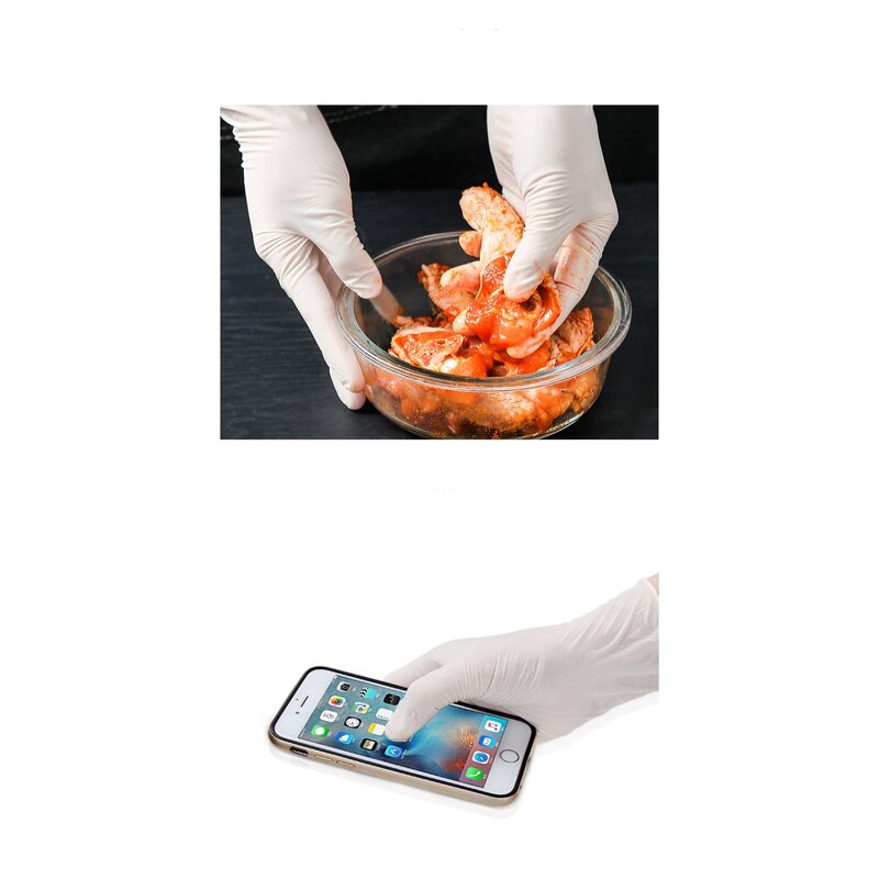 Latex Gloves Factory - Wholesale Disposable 100 Pieces High Elastic Durable