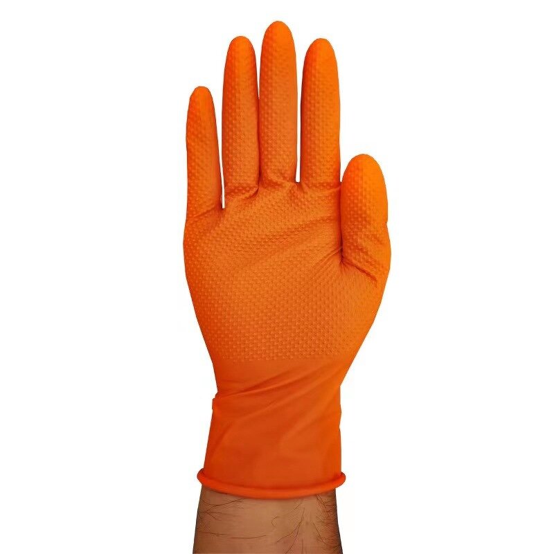 Nitrile Gloves Factory - 10Mil Very Thicken Heavy Duty Mechanic Safe Work Hand