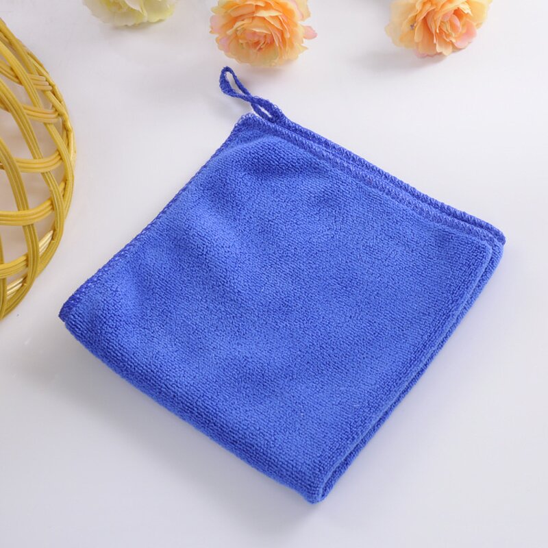 Microfiber Wash Towel Factory - 11.8'' X11.8'' Reusable Soft Streak-Free Absorbent