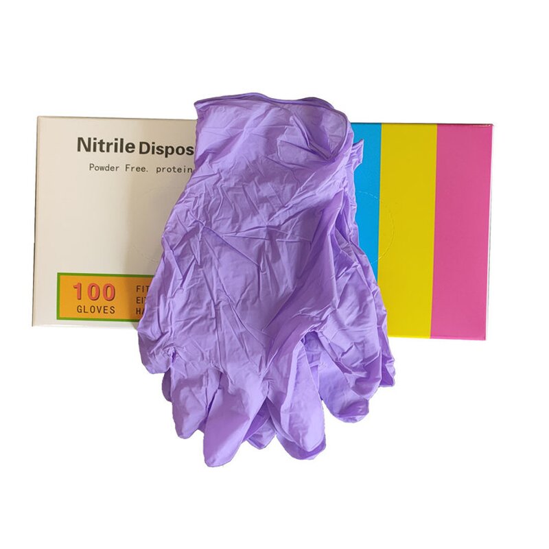 Nitrile Glove Factory - 100% Pure Super Quality Tattoo Nail Art Food Service