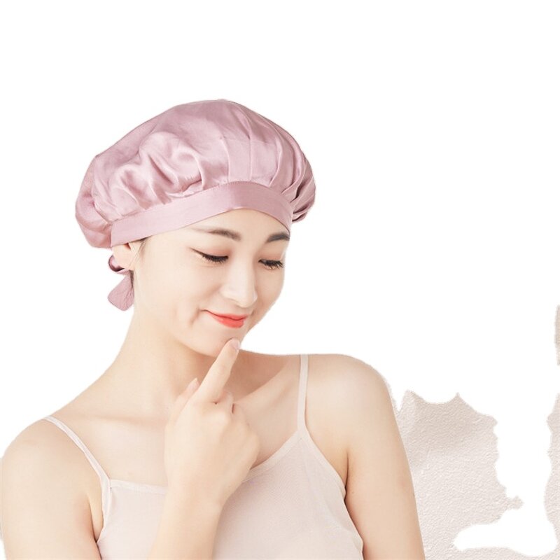 Night Bonnet Manufacturer - Wholesale 16 Momme 100% Silk OEM Logo Custom Adjustable