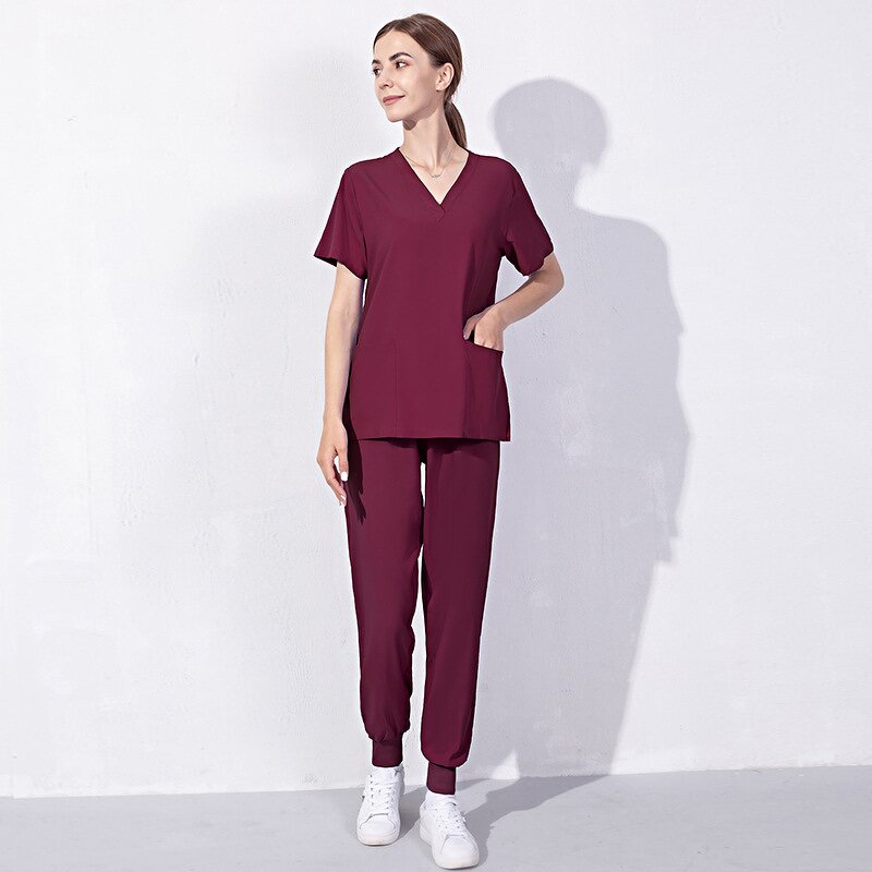 Nurse Uniform Manufacturer - Summer Quick Dry Custom logo Pure Color Doctor