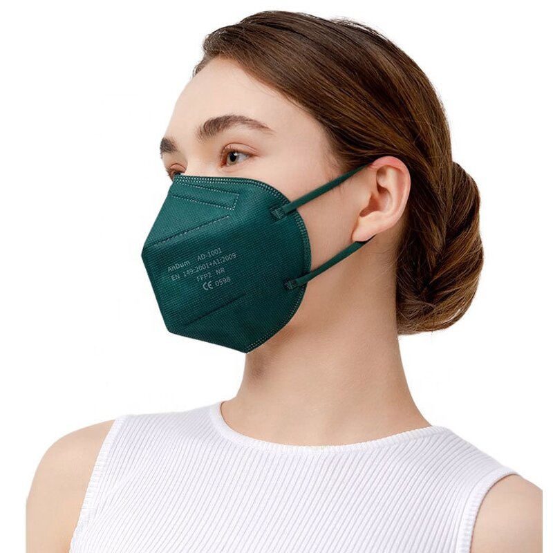KN95 Mask Factory - Dust Folded Flat Type Prevent Mist Haze FFP2 Disposable