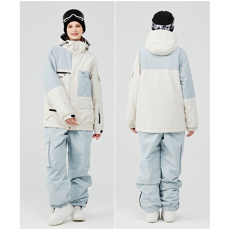 Ski Hoodie Suit Factory - Wholesale Outdoor Winter Warm Thick Waterproof Windproof