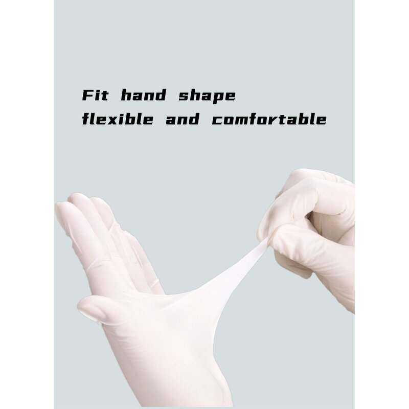 Latex Gloves Factory - Wholesale Disposable 100 Pieces High Elastic Durable