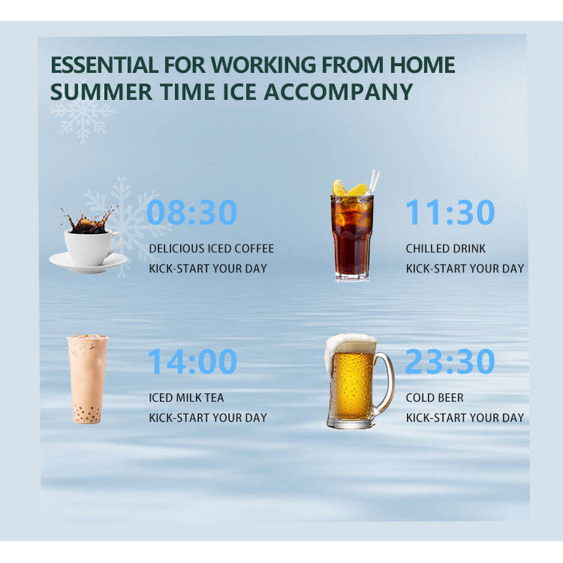 Ice Cube Machine Manufacturer - Efficient Air 600-800Kg/24H Commercial