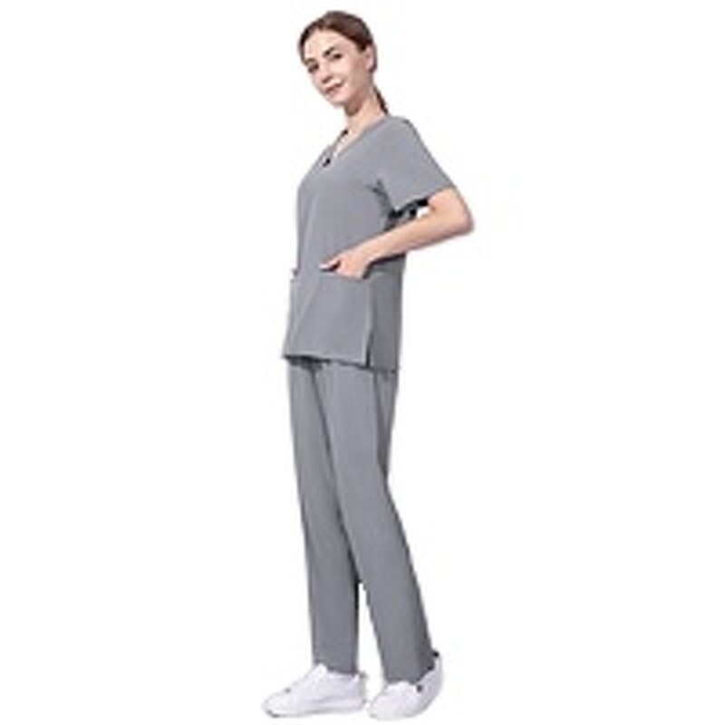 Scrubs Set Factory - Cheap Wholesale Oem Logo Custom Women's Nurse Signature