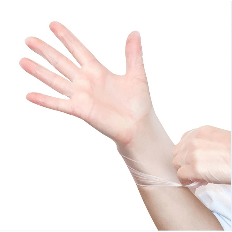 PVC Gloves Factory - Clear Disposable Food Safety Cleaning Household Hairdressing