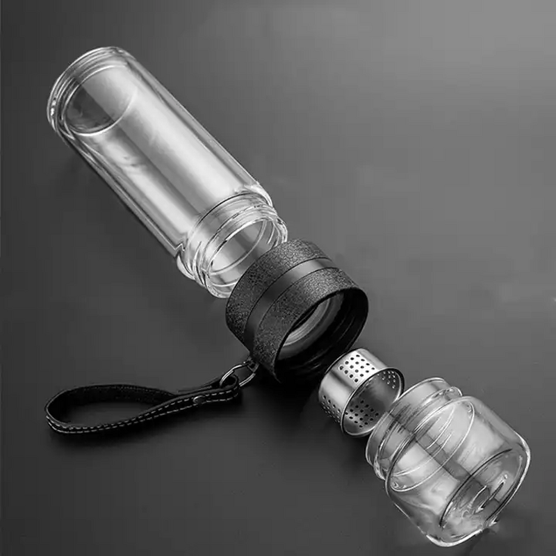 Tea Cup Manufacturer - Wholesale Custom Logo OEM Design Double Wall Glass