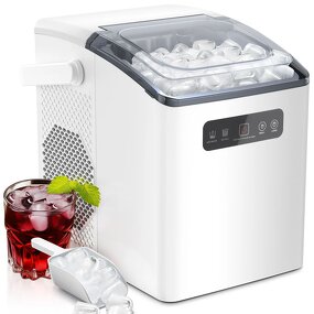 Ice Cube Maker Factory - Portable Table Top 15KG Electric Automatic Home