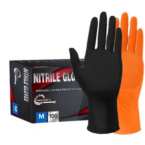Nitrile Gloves Manufacturer - 10 Mil Heavy Duty Thick Mechanic Industry Work