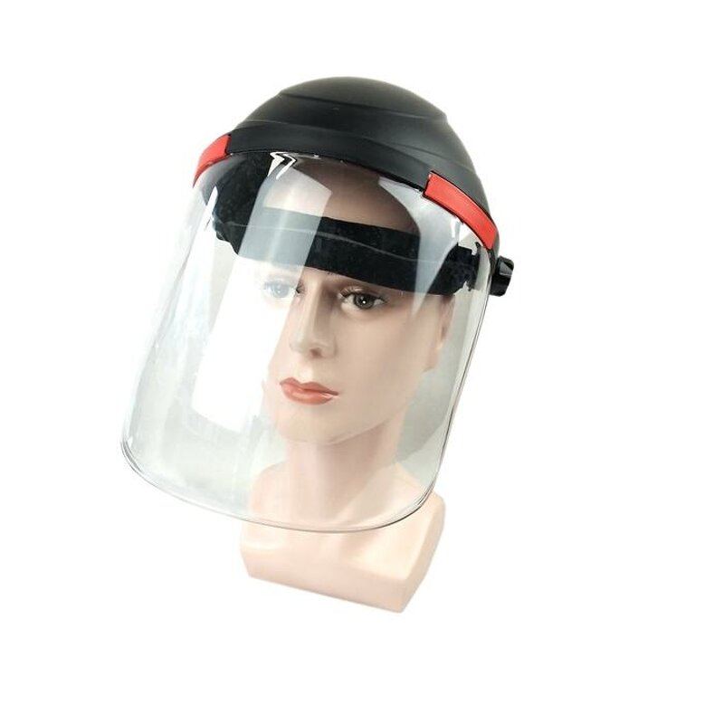 Face Shield Manufacturer - Best Seller 2mm Helmet Headgear Tinted Protective Clear
