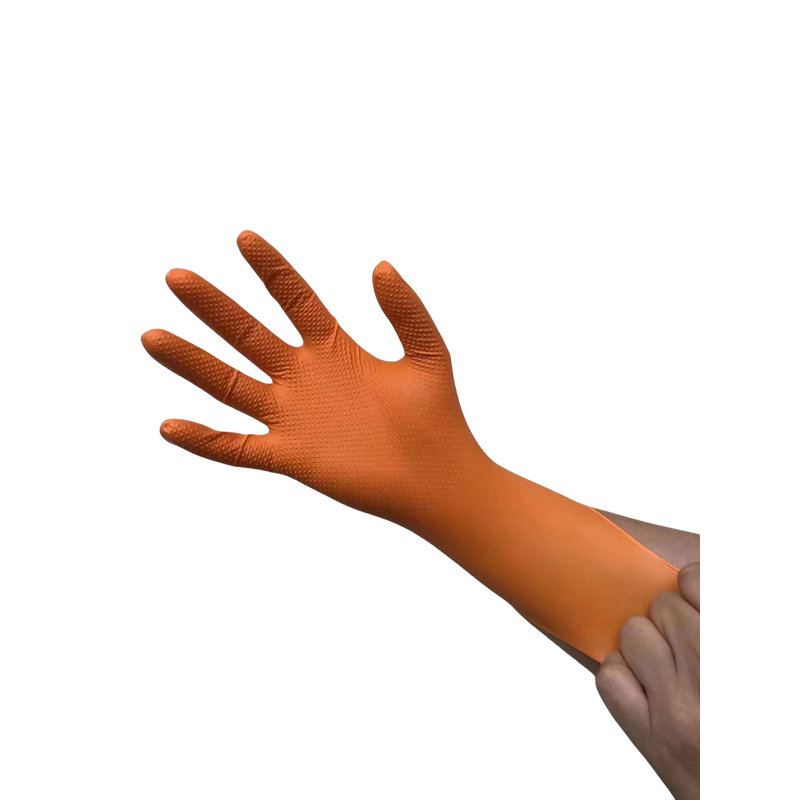 Nitrile Gloves Factory - 10Mil Very Thicken Heavy Duty Mechanic Safe Work Hand