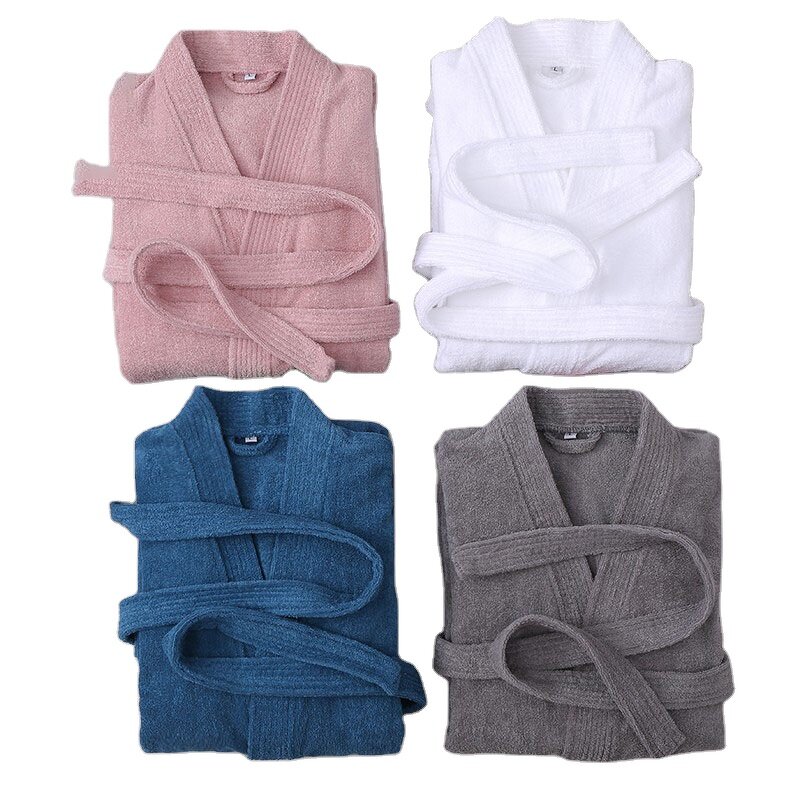 Hotel Bathrobe Factory - Oem Customized Logo Men Women Spring Pure Cotton Towel