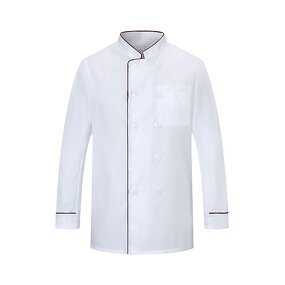 Chef Work Clothes Factory - OEM Custom Logo Embroidery Printed Design Men's Long