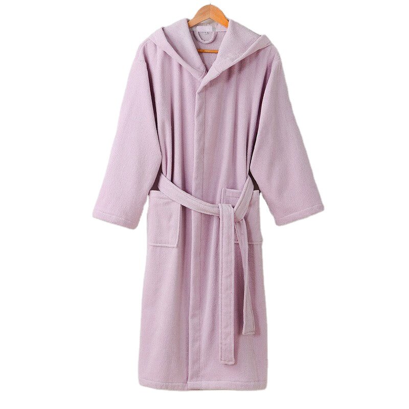 Adult Bathrobe Manufacturer - Oem Customized Logo New Hotel Pore Cotton Water