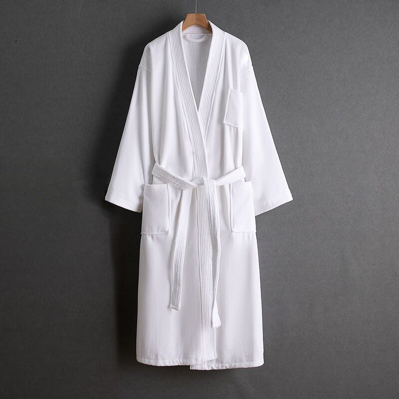 Waffle Bathrobe Manufacturer - Oem Customized Logo Pure Cotton Waffle Hotel Towel