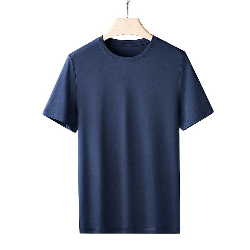 Men's T-shirt Factory - Oem Customized Design Round Neck Cotton Slim Biggest
