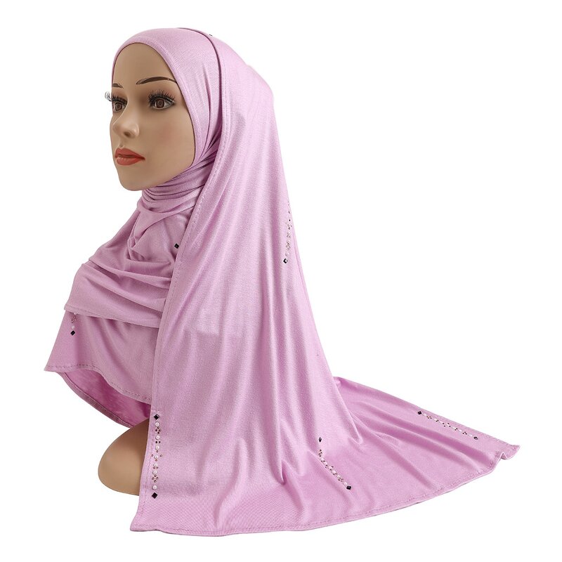 Modal Cotton Scarf Manufacturer - New Mercerized Cotton Whole Hot Gold Diamond Malay for Ladies