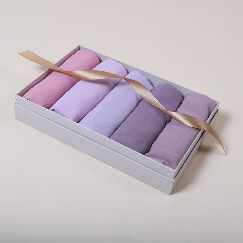 Soft Chiffon Hijab Manufacturer - Wholesale Summer Crinkle Fashionable Big Femme Musulman Islamic Headscarf