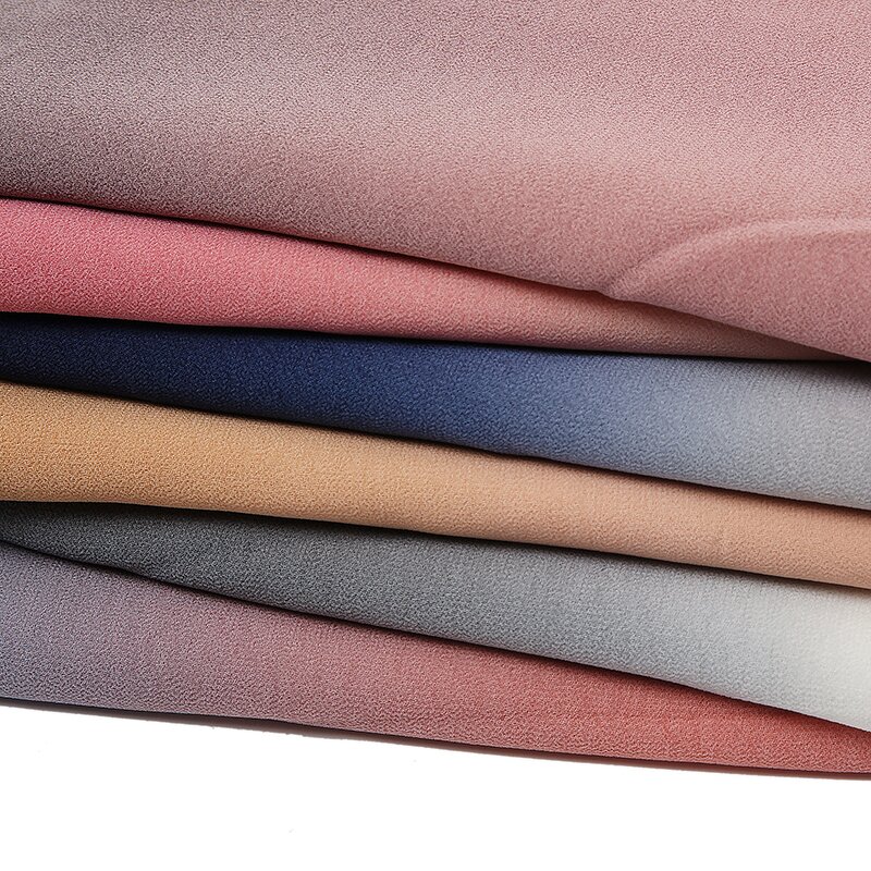 Chiffon Hijab Scarf Manufacturer - High Quality Fashion Women Plain Tie-Dyed Multicolor Muslim
