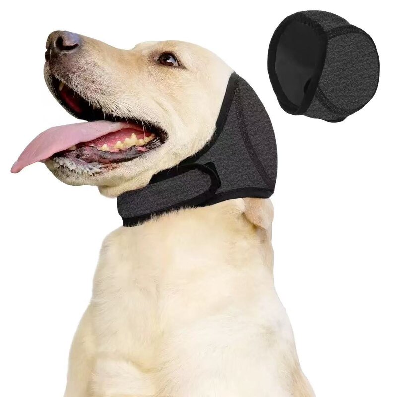Pet Ear Muffs Manufacturer - Dog Cat Anxiety Relief Noise Cancelling Wrap Calm Nylon Accessory