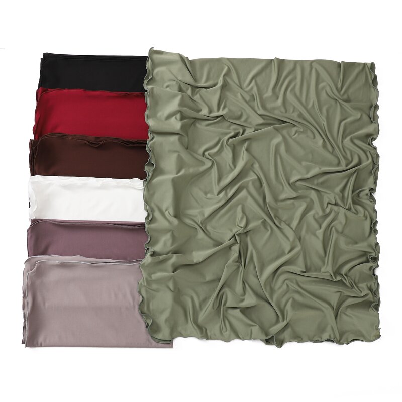 White Jersey Hijab Manufacturer - Luxury Summer for Women High Quality Long Sport Style Printed Scarf