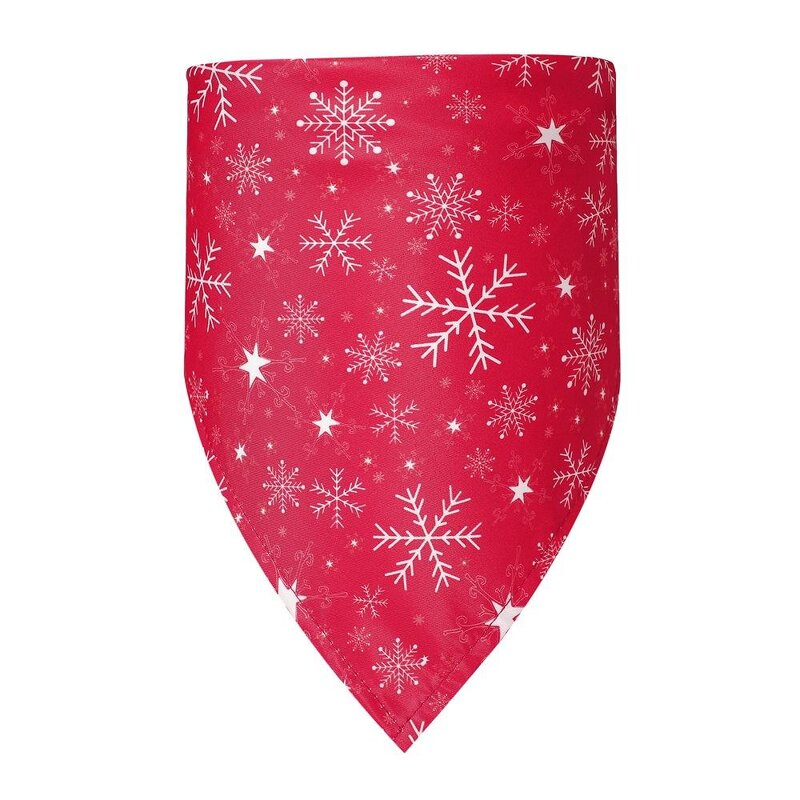 PET Scarf Bib Manufacturer - Christmas Triangle Polyester Cat Dog Drool Headgear Apparel