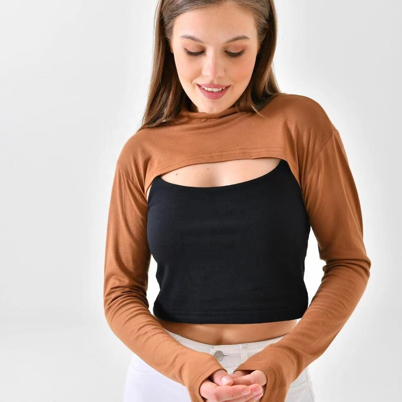 Ruffle Arm Sleeves Manufacturer - High Elasticity Adjustable Colorful Cross-Border Modal Cotton Long Cover