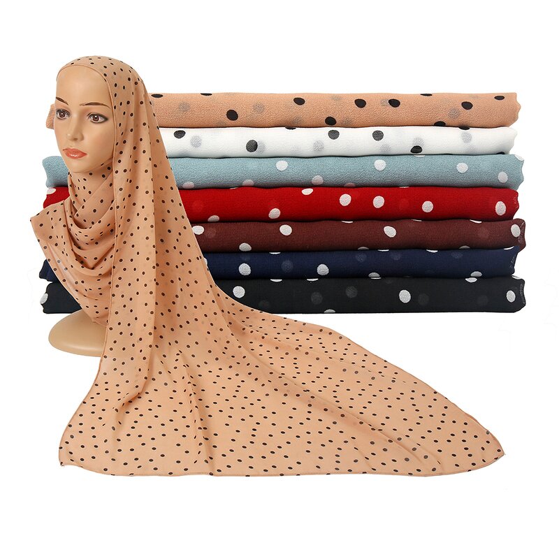 Chiffon Hijab Manufacturer - High Quality Malaysia Head Scarf Bubble for Women