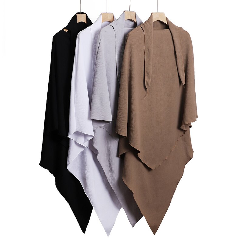 Women's Turbans Manufacturer - 2025 Summer Polyester Ice Silk Wrinkle Sunshade Solid Wholesale