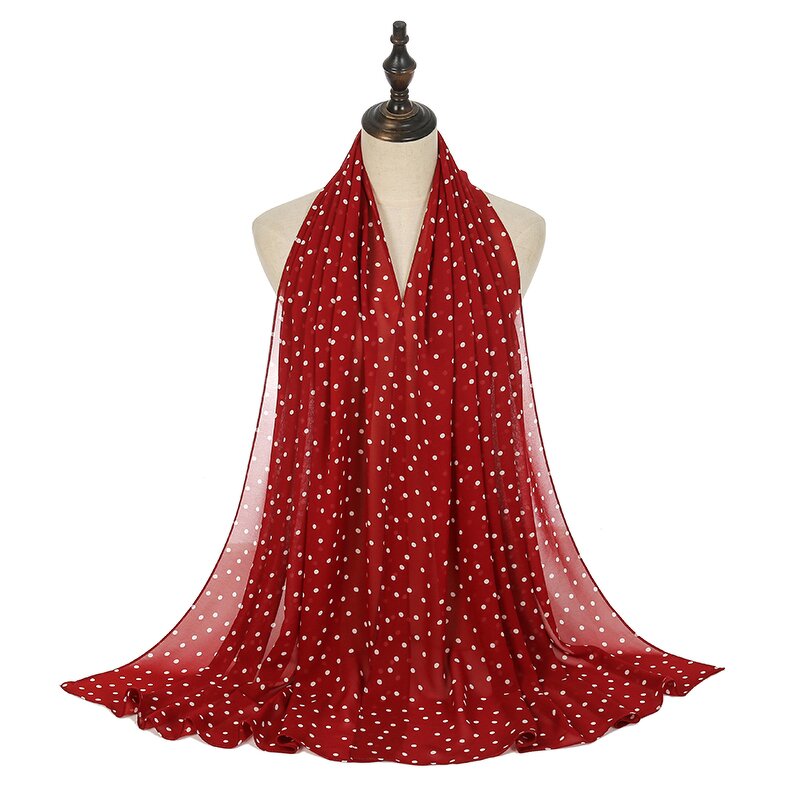 Gradient Shawl Manufacturer - High Quality Flower New Fashion Muslim Gauze Convenient Arab Hijab