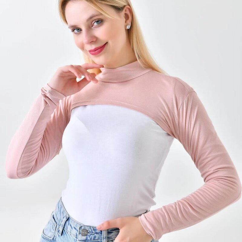 Ruffle Arm Sleeves Manufacturer - High Elasticity Adjustable Colorful Cross-Border Modal Cotton Long Cover