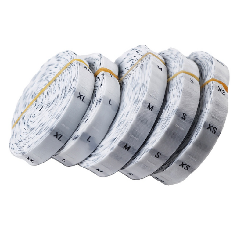 Satin Label Manufacturer - Stock or Custom Roll Price Care Wash Garment Labels