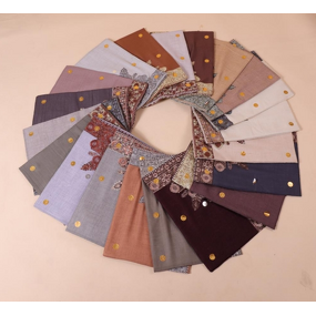 Men's Square Hijab Manufacturer - High Quality Breathable Embroidered Stylish Print Design for Daily Use Parties