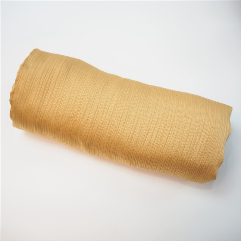 Satin Sunny Scarf Manufacturer - High Quality New Fashion Malaysian Shawl Pleated Satin Silk Hijab