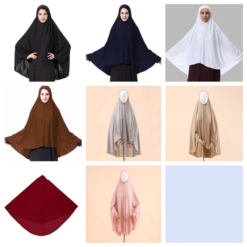 Polyester Hijab Dress Manufacturer - NewFashion XXL Ethnic Muslim Clothing for Adults Hijabs Women