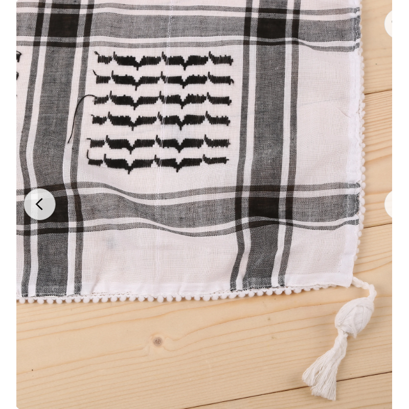 Palestinian Scarf Manufacturer - Factory Wholesale Black Shemagh Arabic for Men Arabic Scarf Style