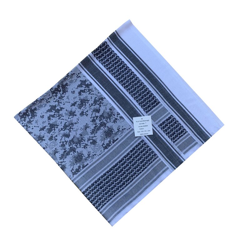 Multifunctional Scarf Manufacturer - Windproof and Sand Proof Keeffiyeh Tactical Safety Square Shemagh