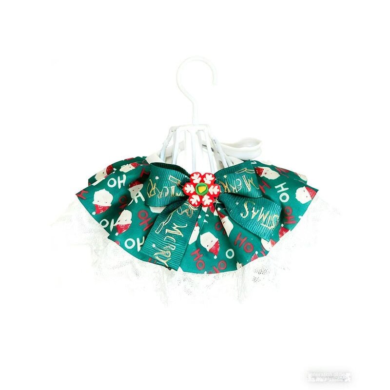 Pet Saliva Towel Manufacturer - Christmas New Style Dog Bib Cat Triangle Decoration Accessories