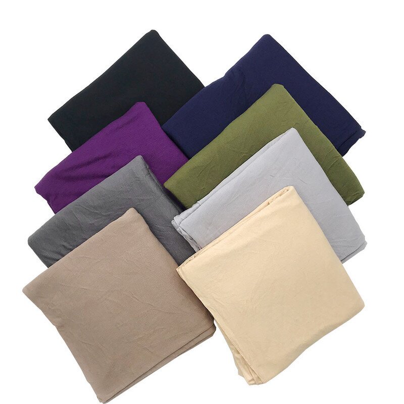 Cotton Hijab Manufacturer - High Quality 185*85cm Stretch Bamboo Jersey Modal