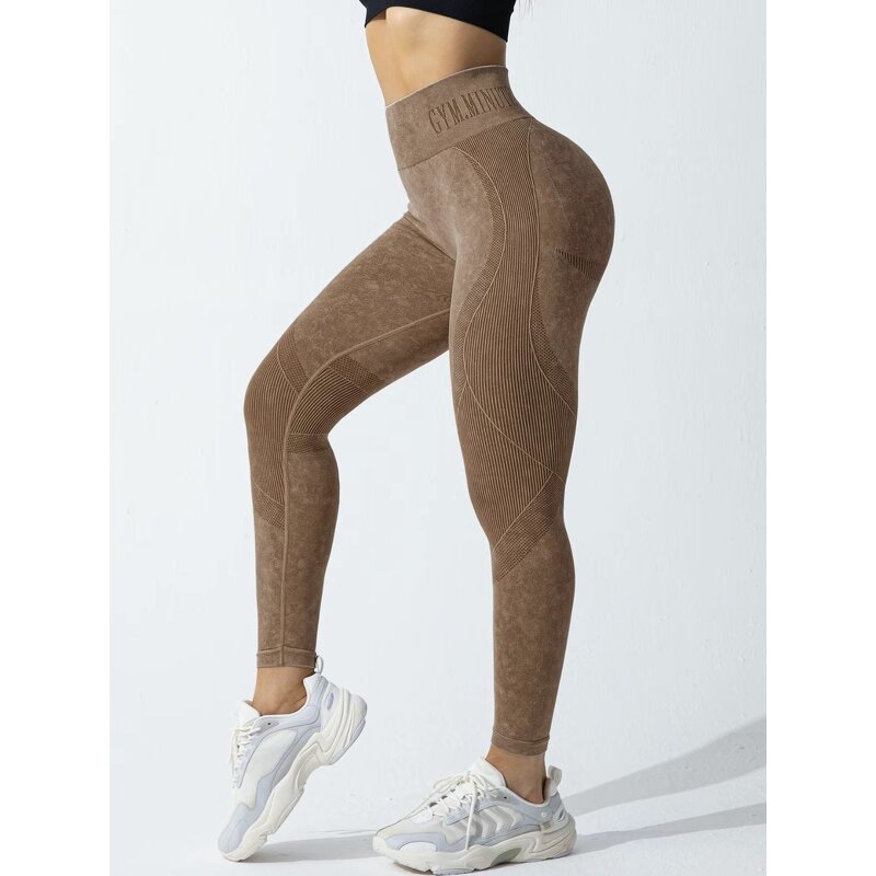 Fitness Pants Manufacturer - Women's Autumn Winter Quick-Drying High-Waisted Butt-Lifting Long Sports Cycling Yoga
